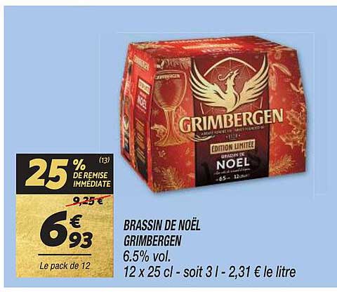 brassin de noël grimbergen