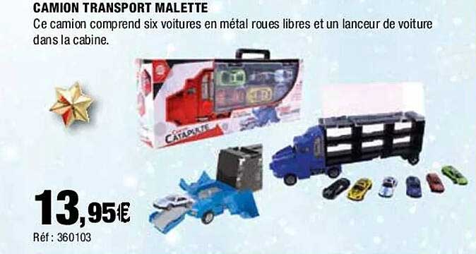 camion transport malette