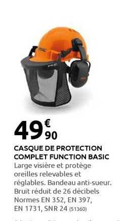 Casque De Protection Complet Function Basic