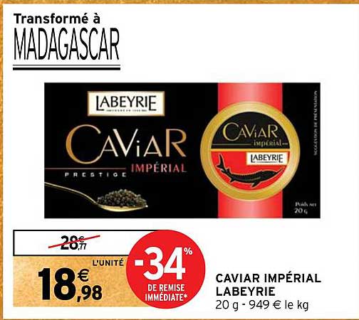 caviar impérial labeyrie