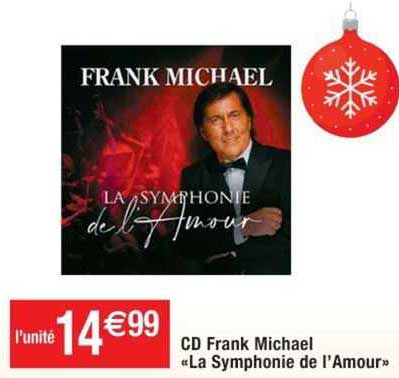 cd frank michael «la symphonie de l'amour»