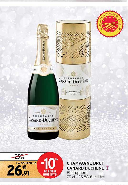 champagne brut canard duchene