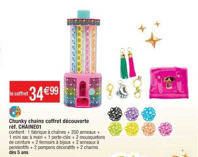 chunky chains coffret découverte chaine01