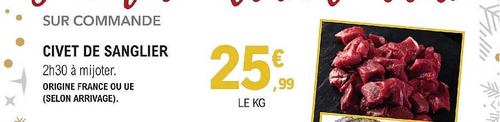 civet de sanglier