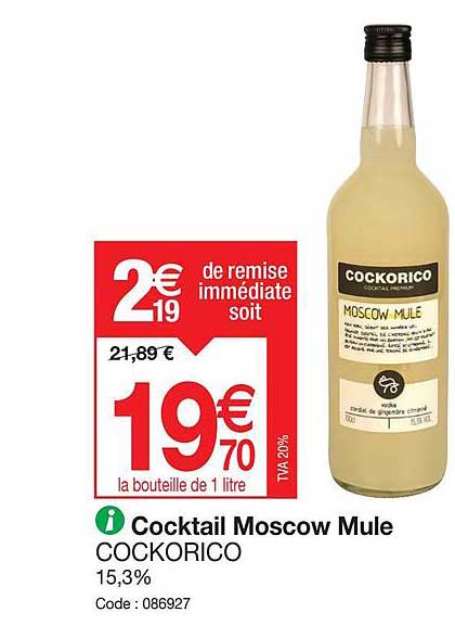 cocktail moscow mule