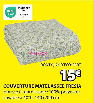 Couverture Matelassée Fresia