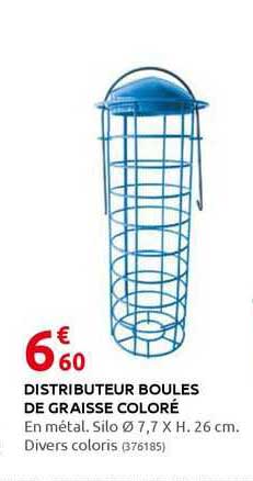 distributeur boules de graisse coloré