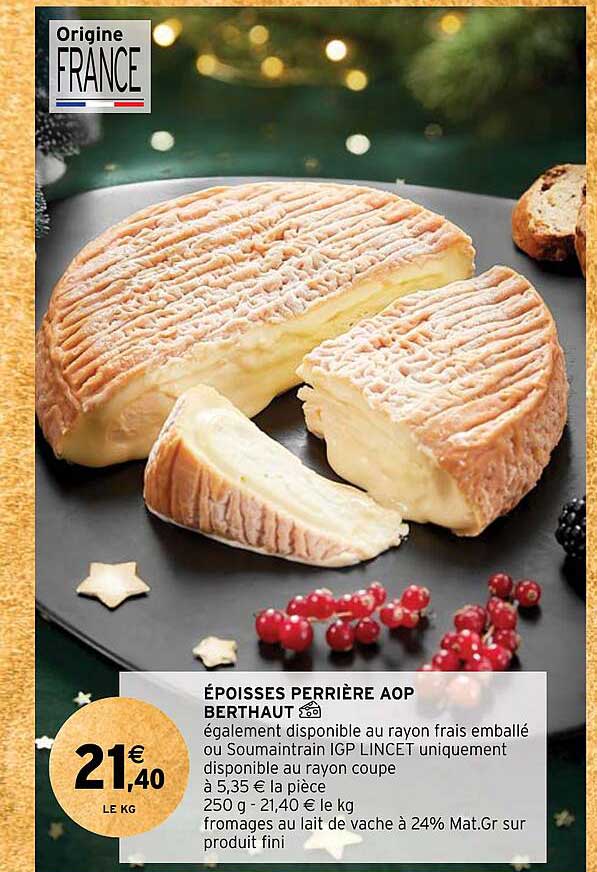 époisses perrière aop berthaut