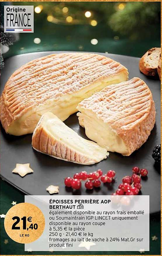 époisses perrière aop berthaut