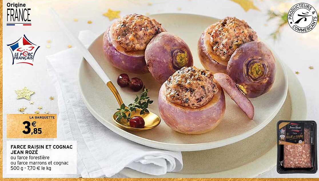 farce raisin et cognac jean rozé