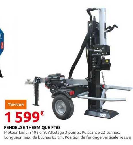 fendeuse thermique ft63