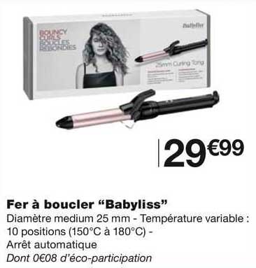 fer à boucler "babyliss"