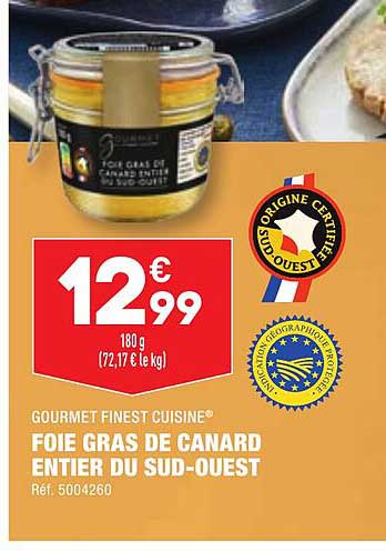 foie gras de canard entier du sud-ouest gourmet finest cuisine