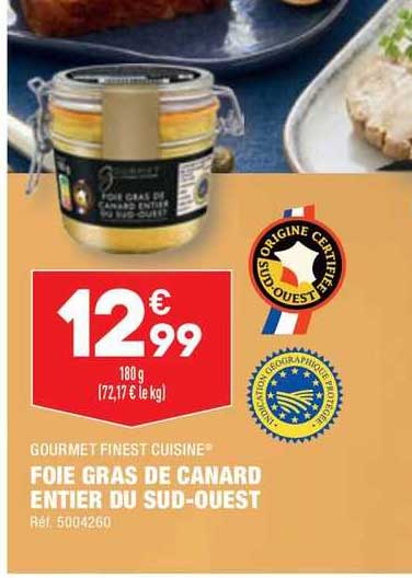 foie gras de canard entier du sud-ouest gourmet finest cuisine