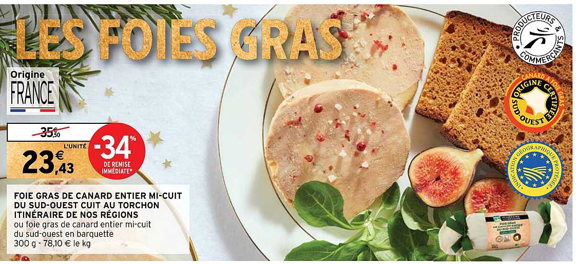 foie gras de canard entier mi-cuit du sud-ouest cuit au torchon itinéraire de nos régions