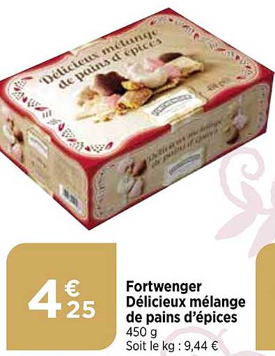 fortwenger délicieux mélange de pains d'épices