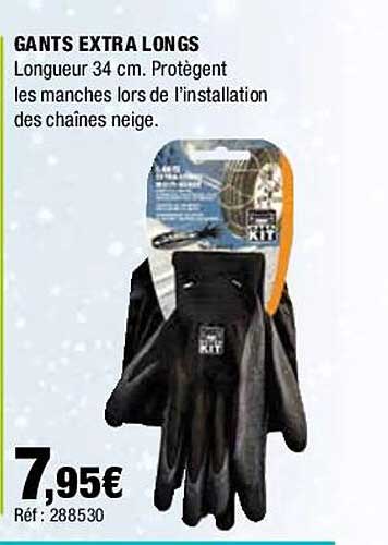 gants extra longs