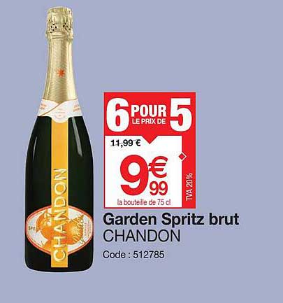garden spritz brut chandon
