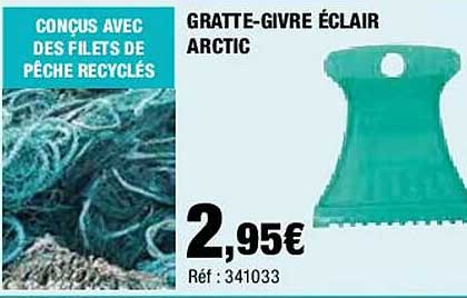 gratte-givre éclair arctic
