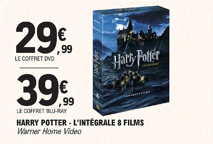 harry potter - l'intégrale 8 films