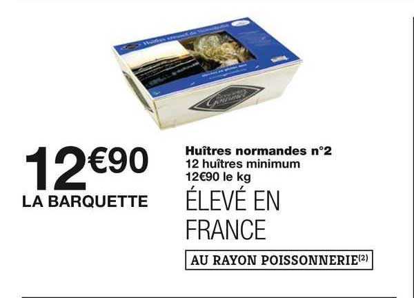 huîtres normandes n°2