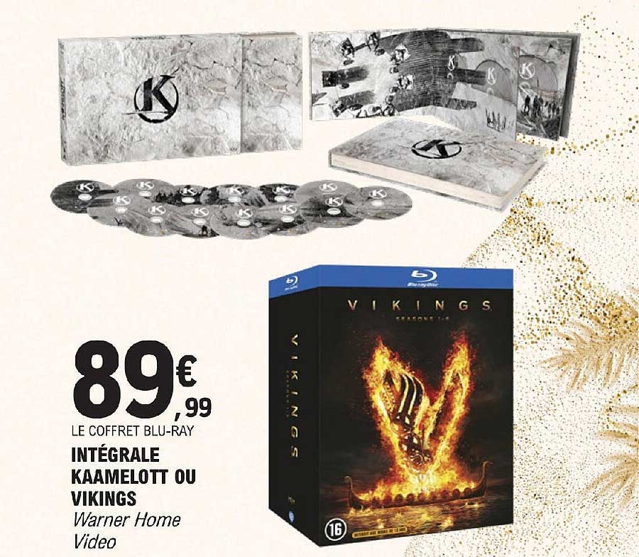 intégrale kaamelott ou vikings