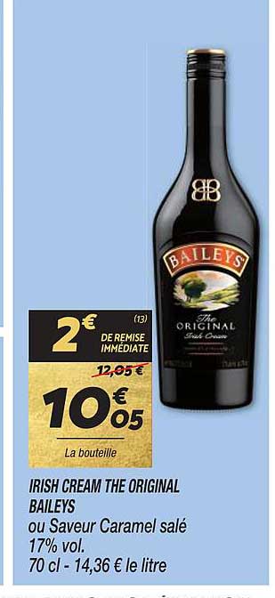 irish cream the original baileys
