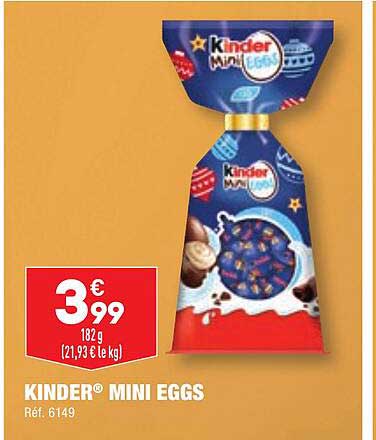 Kinder Mini Eggs