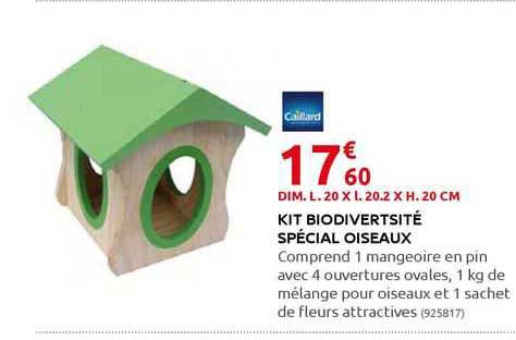 kit biodivertsité spécial oiseaux caillard