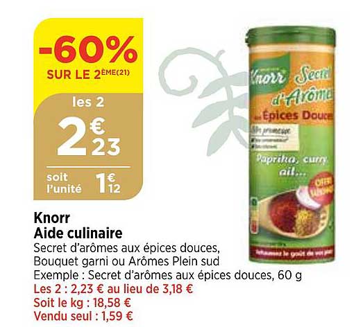 knorr aide culinaire