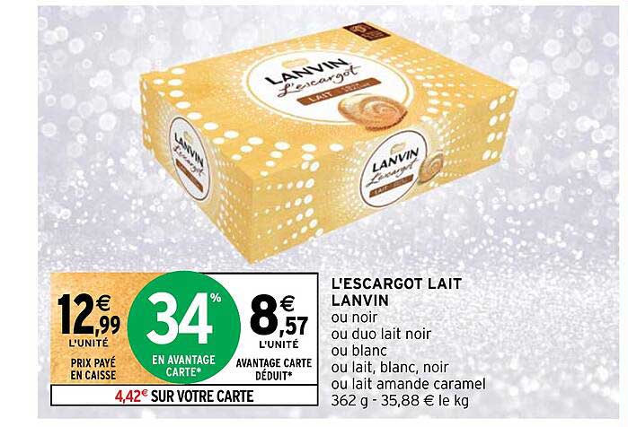 l'escargot lait lanvin