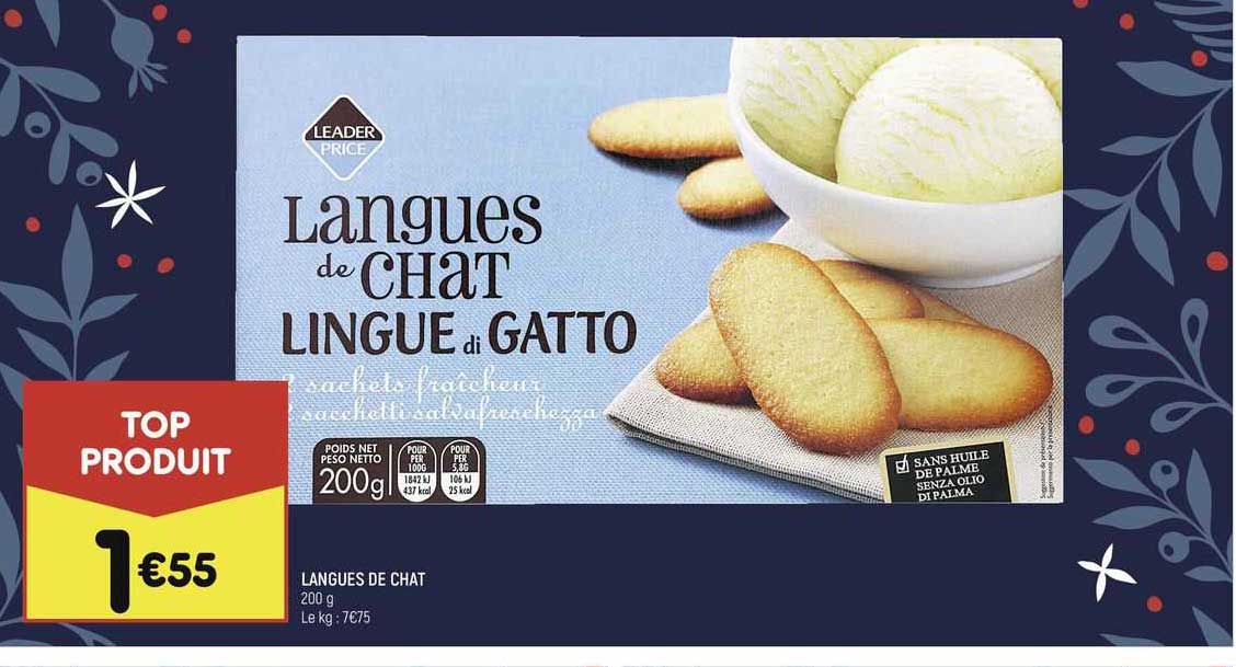 langues de chat