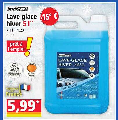 lave glace hiver 5 l imdi car