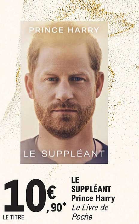 le suppléant prince harry