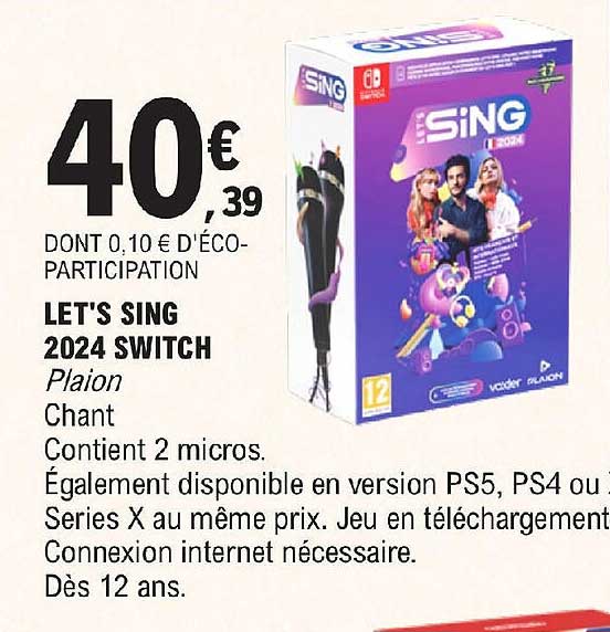 let's sing 2024 switch