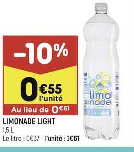 Limonade Light