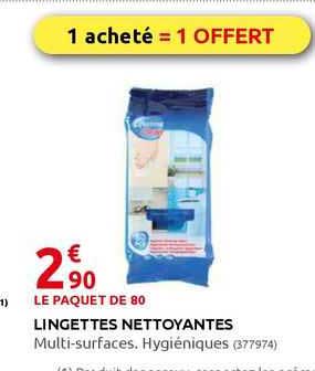 Lingettes Nettoyantes