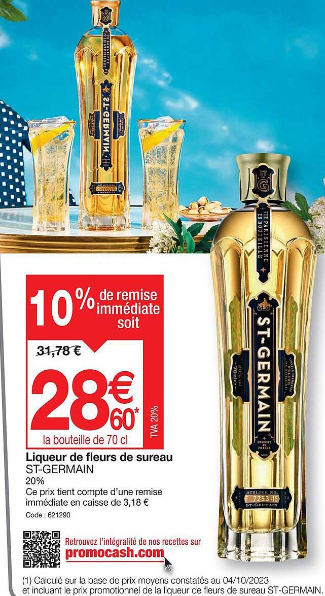 liqueur de fleurs de sureau st-germain