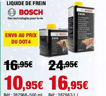 Liquide De Frein Bosch