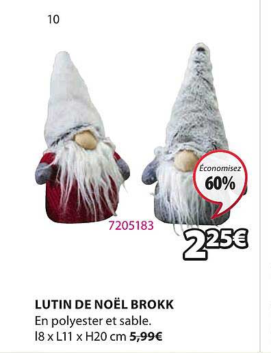 Lutin De Noël Brokk
