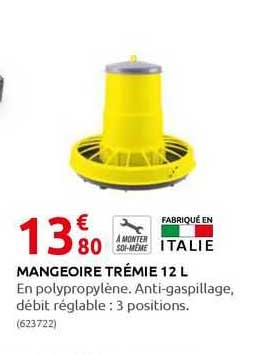 mangeoire trémie 12 l