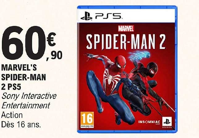 marvel's spider-man 2 ps5