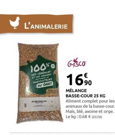 Mélange Basse-cour 25 Kg