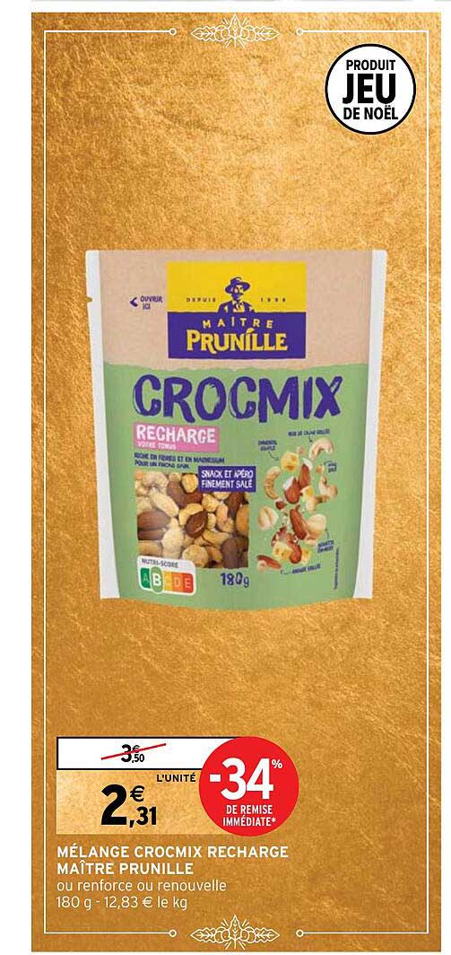 mélange crocmix recharge maître prunille