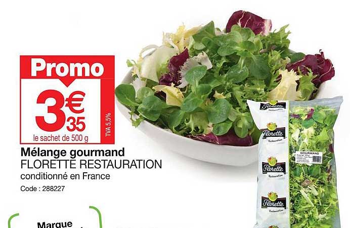 Mélange Gourmand Florette Restauration