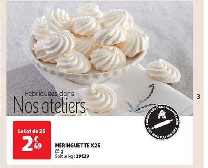 Meringuette X 25