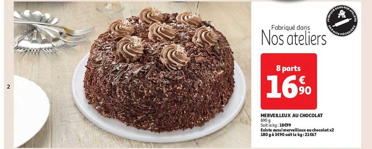 merveilleux au chocolat