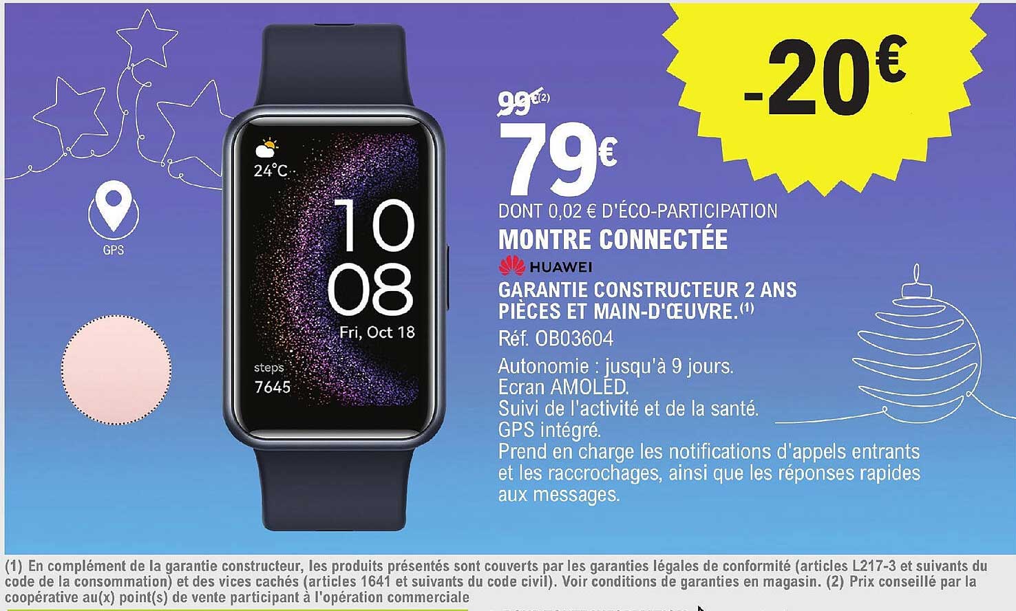montre connectée huawei
