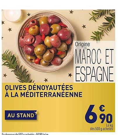 Olives Dénoyautées à La Méditerranéenne
