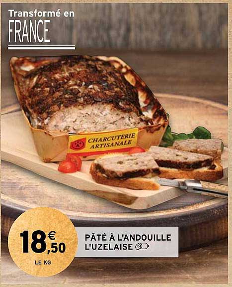 pâté à l'andouille l'uzelaise